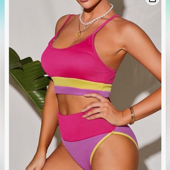 Colorblock Bikini - Picture 6 of 7